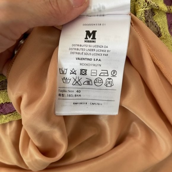 Missoni knit dress with under layer - Picture 6 of 6